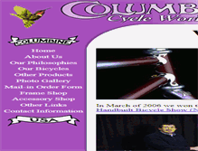 Tablet Screenshot of columbinecycle.com